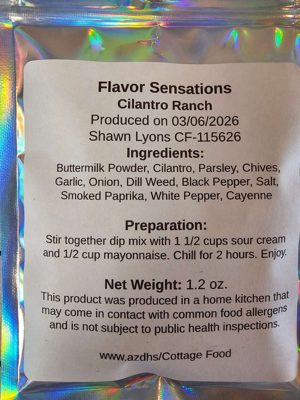 Cilantro Ranch